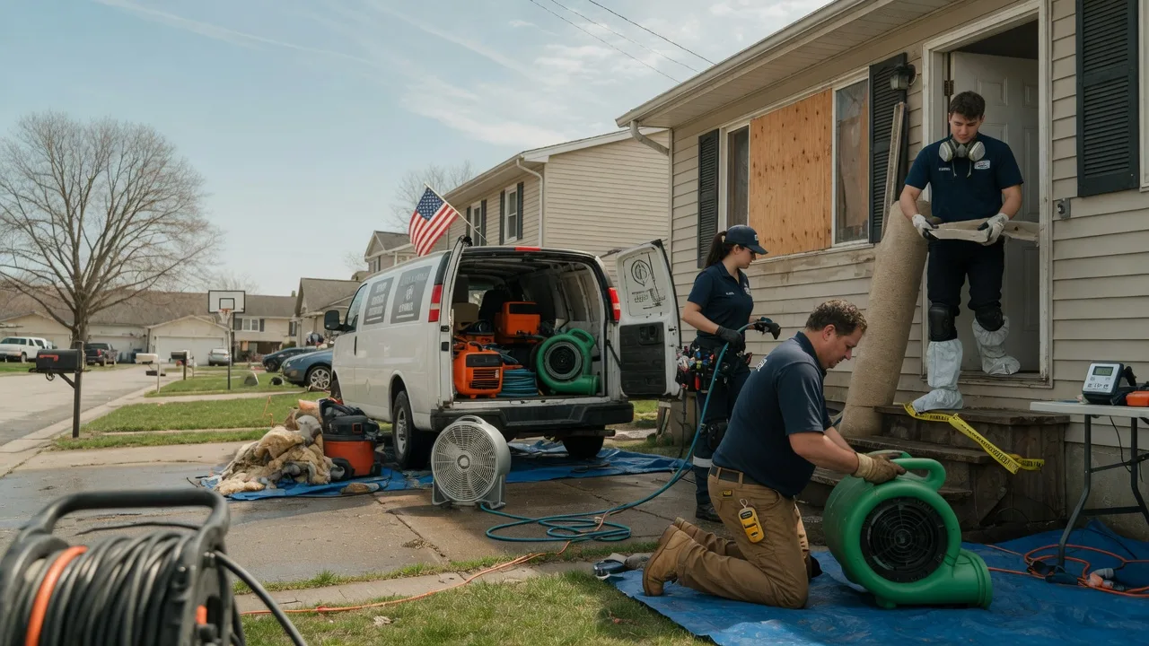Water Damage Restoration in Minot, ME near me